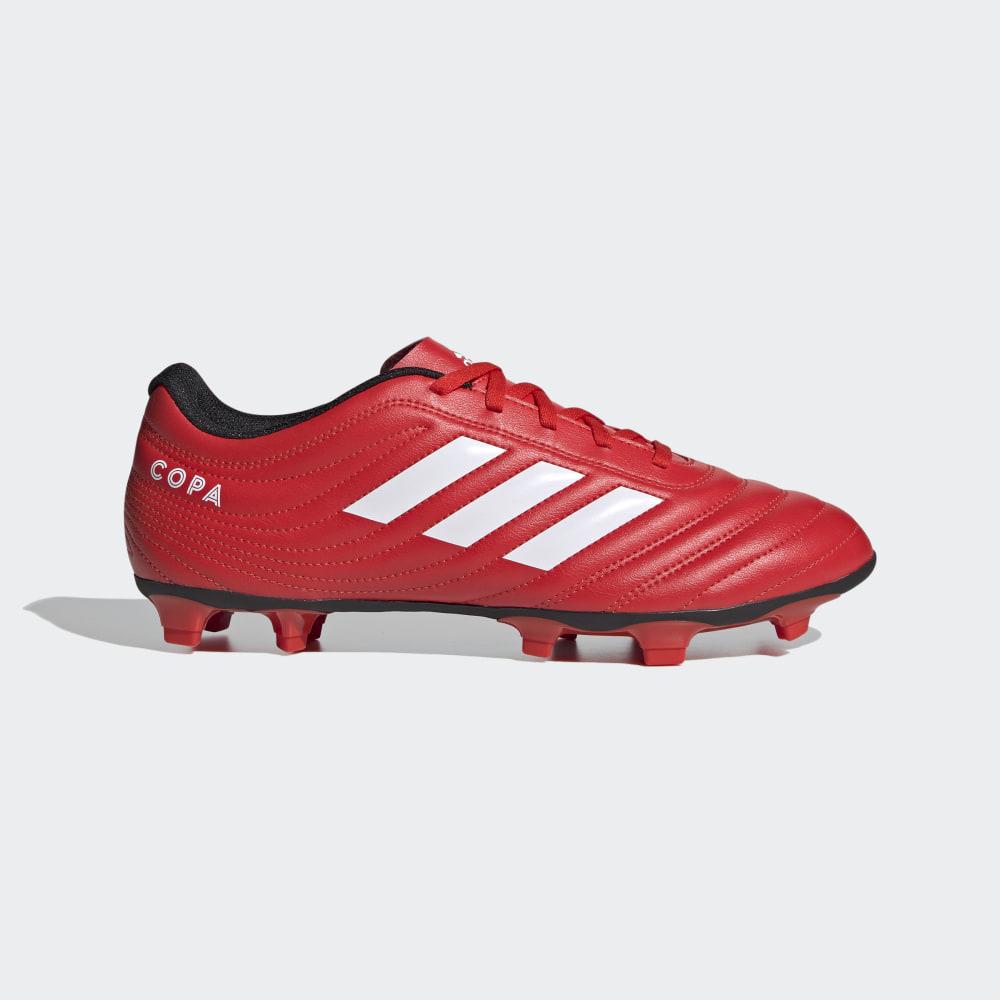 Ghete Fotbal Adidas Copa 20.4 Firm Ground Barbati Romania - Rosii/Albi/Negrii G28523